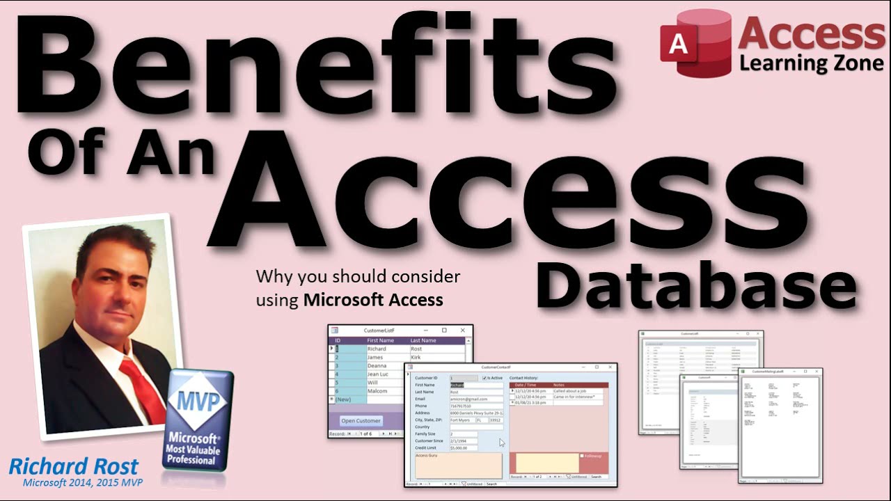 Key Benefits of a Microsoft Access Database. Why You Should Consider Using Microsoft Access