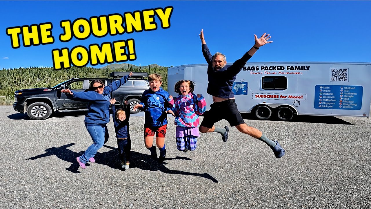 Driving Home to Our New House in Alaska!