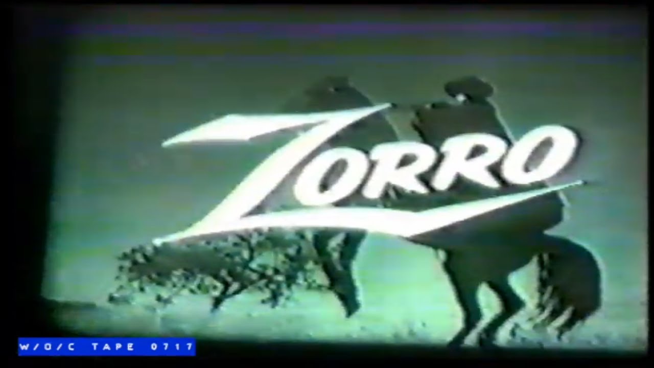 WOC Tape 0717 Zorro TV Promos Compilation - 1950s