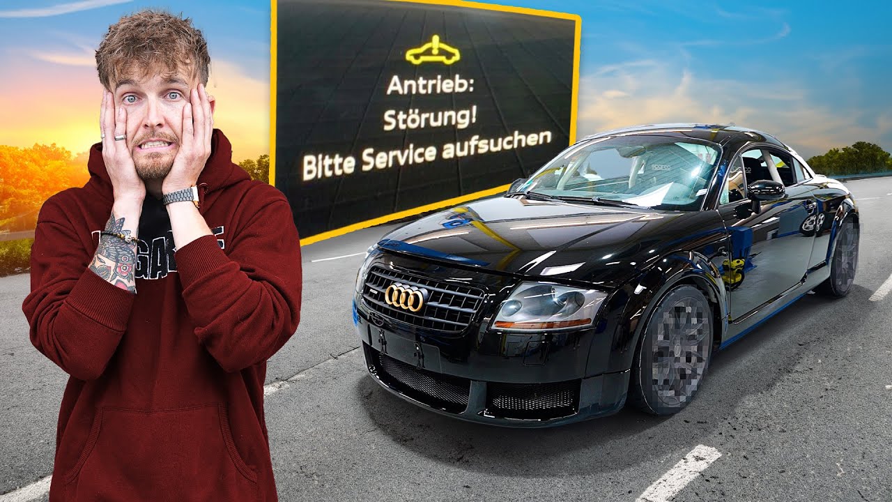 Herber Rückschlag am Audi TT kurz vor Vollendung