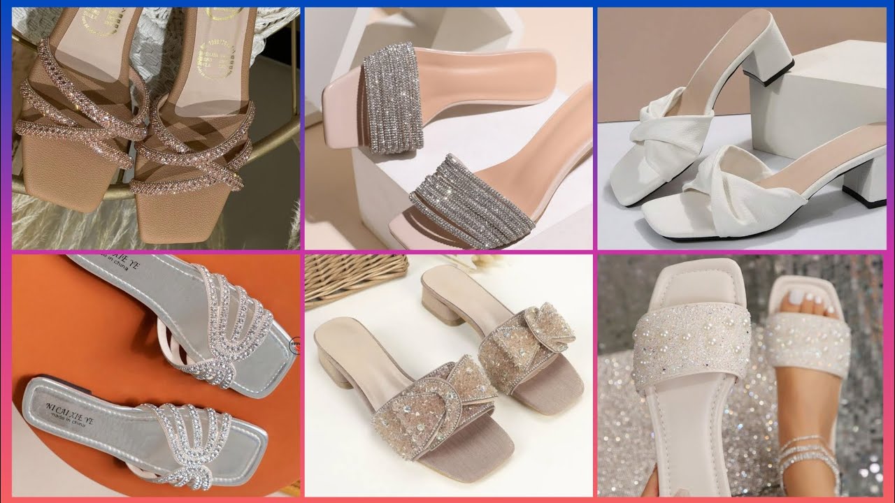 Women's trendy slippers fashion reviews on Eid