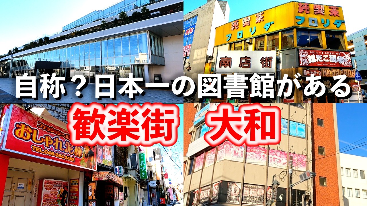 大和「この街は自称？ 日本一の図書館がある歓楽街」【2024年12月】