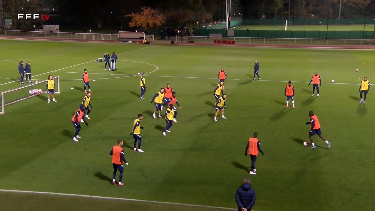 フランス代表 ミニゲーム 2021.11 France: Small Sided Game