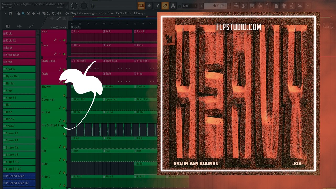 Armin van Buuren, JOA - Heavy (FL Studio Remake)