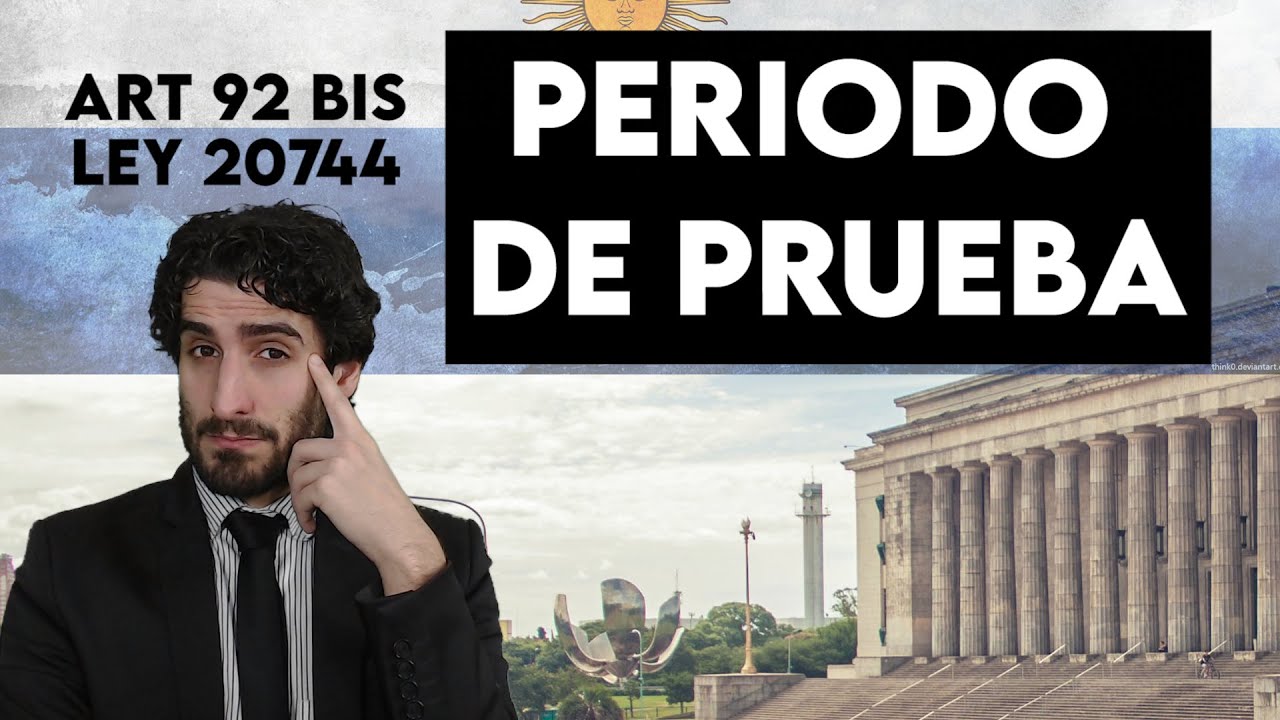 ⚖️PERIODO DE PRUEBA en el Contrato de Trabajo Argentina. Video actual: https://youtu.be/qgYpYyhAH7c