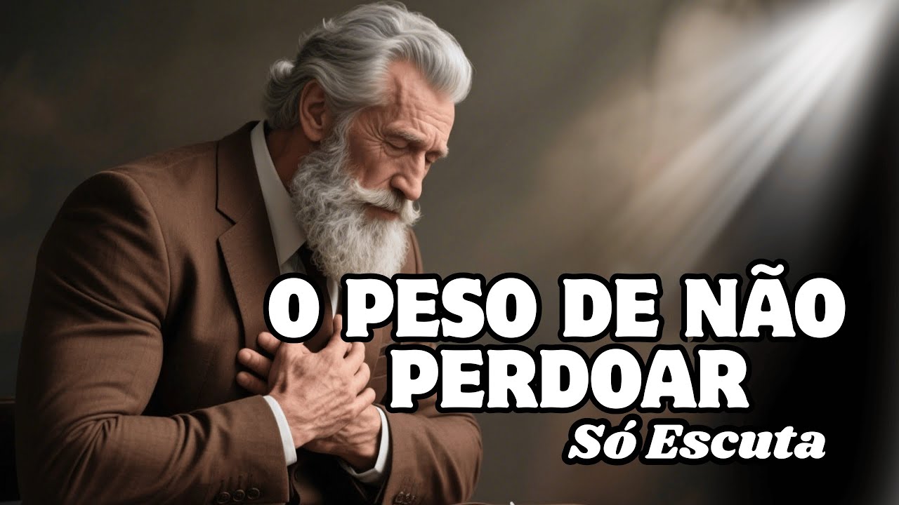 O PESO  de NÃO PERDOAR | Uma PALAVRA de DEUS para quem ESTÁ CANSADO de CARREGAR FERIDAS