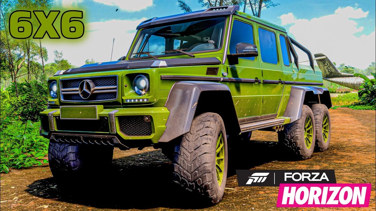 The 6X6 😈Monster😈[ MERCEDES-BENZ G63 AMG 6X6 ] in Forza Horizon 5😍