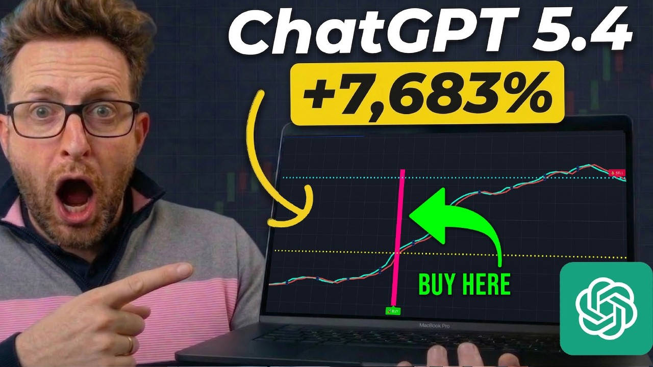 Я протестировал ChatGPT 5.4 со всеми бесплатными индикаторами TradingView… Стратегия, которую он ...