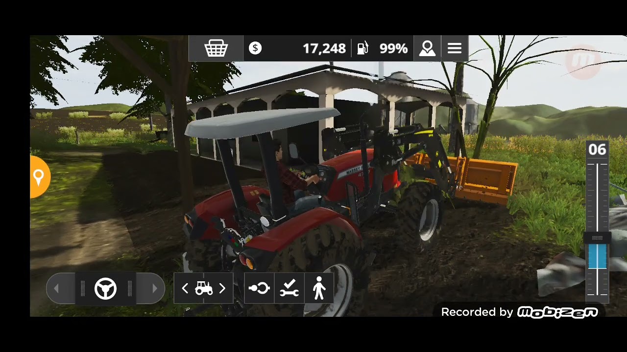Serviço no Sítio abandonado sujo trabalho de  limpeza geral arredo Farming Simulador 