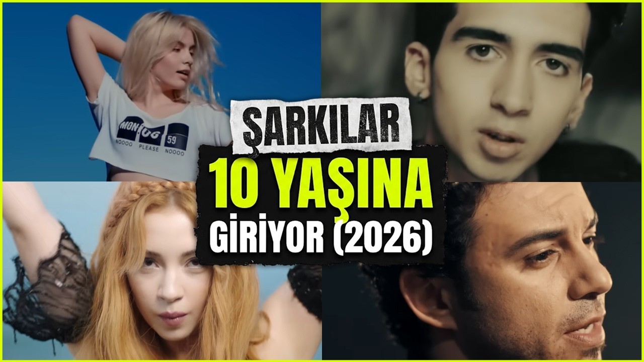 2016 Hitleri: 2026'da Tam 10 Yaşında Olan 101 Şarkı