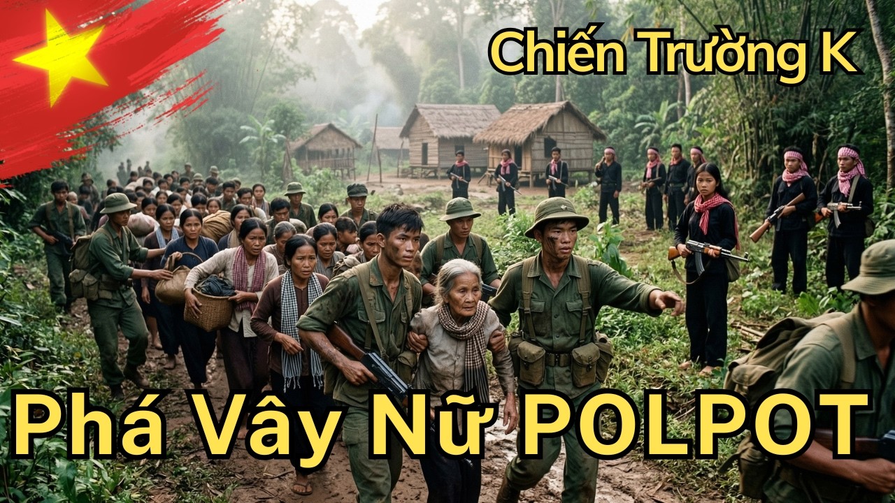 Chiến Trường K - CỨU Một Ngôi Làng Bị POLPOT Giam Làm Con Tin, QUYẾT TÂM Không Để Ai Hy Sinh