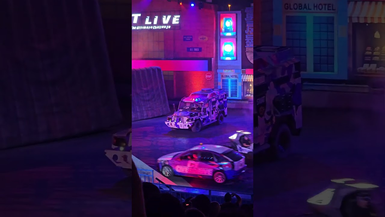 Dubai Police Chase Stunt Show 😱 Fast Live: The Ultimate Challenge