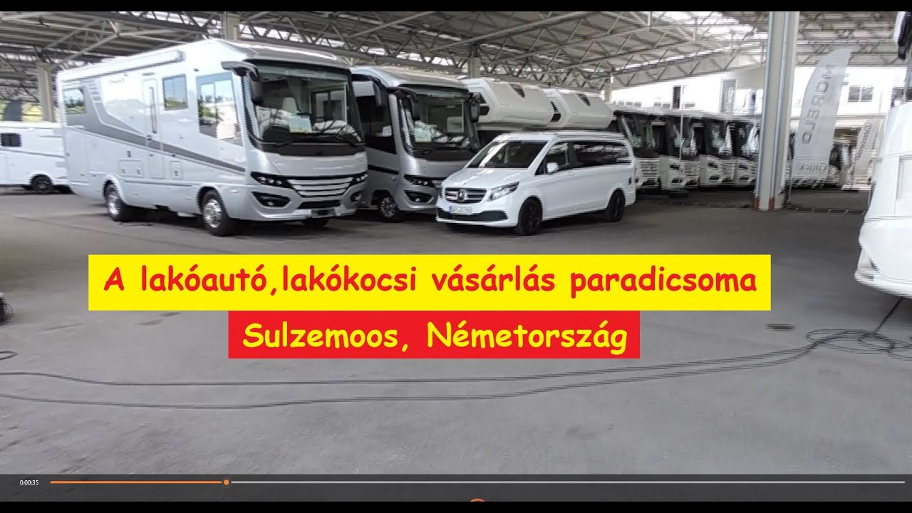 Lakóautó paradicsom Sulzemoos, Németország, Der Freistaat Caravaning & More.