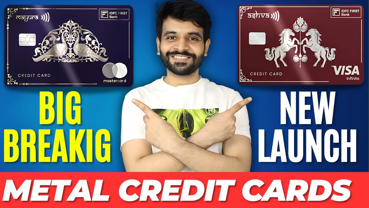 IDFC Mayura & Ashva Metal Credit Cards | GOOD NEWS 😍😍