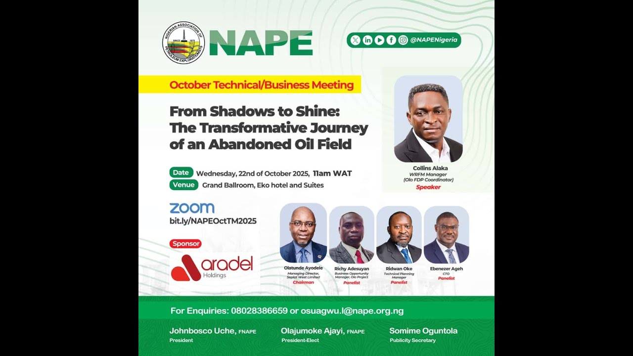 Lagos October Technical/Business Meeting