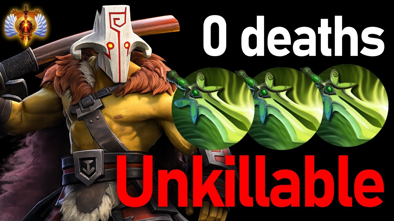 UNKILLABLE JUGGERNAUT! Butterfly Build 0 Deaths | Dota 2 Patch 7.41d #dota2