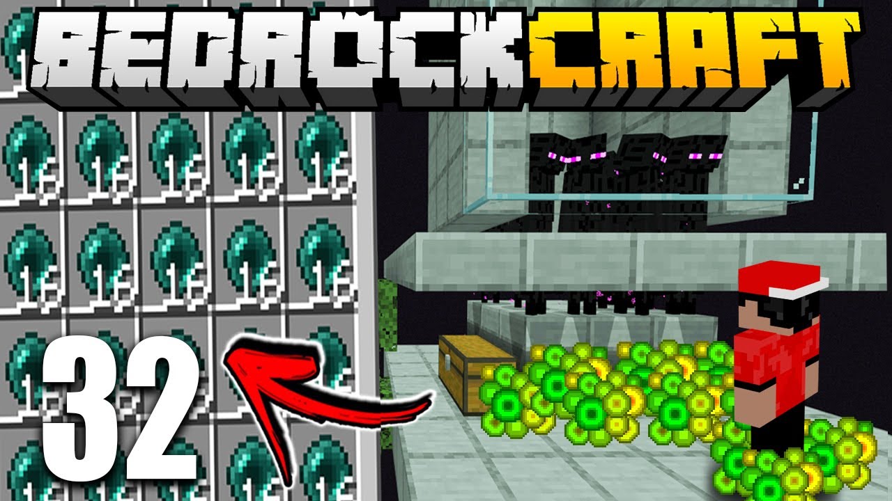FARM de ENDERMAN e XP INFINITO no Minecraft - Bedrock Craft #32