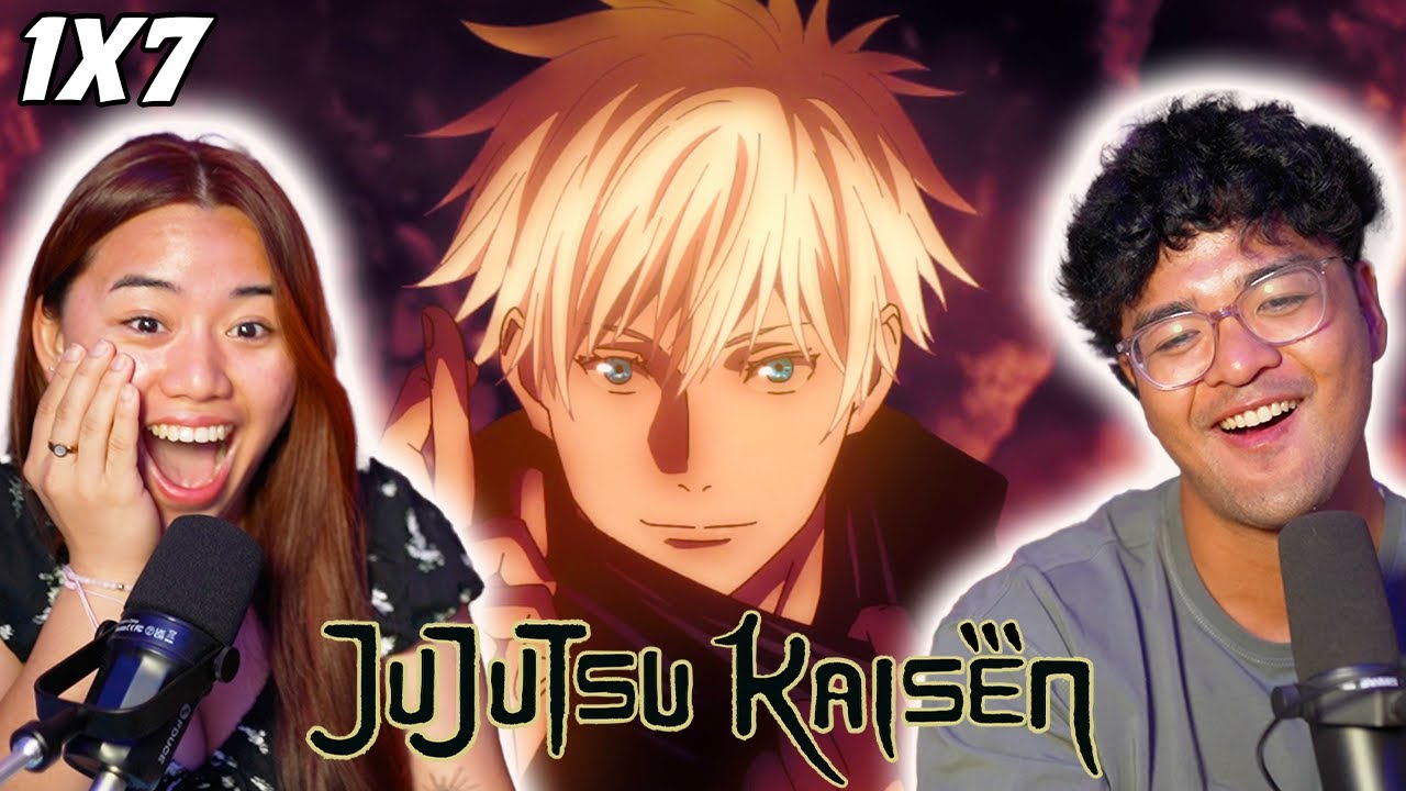 HIS EYES! 😍 | GIRLFRIEND REACTS To Jujutsu Kaisen Season 1 Episode 7 Reaction!