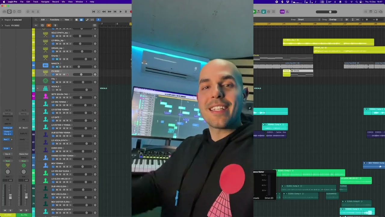 Como aplicar efectos creativos en las voces 🤖 Tutorial Producción Musical de voces