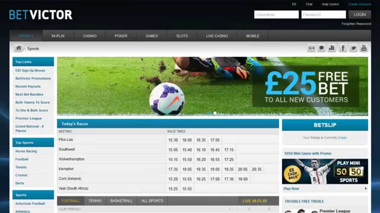 Betvictor Review: Odds, Free Bet & In-play Betting