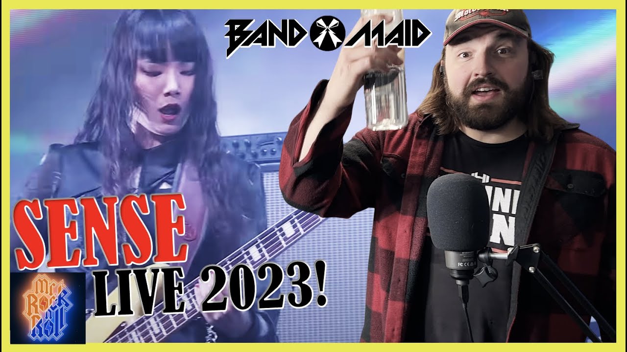 I'll See Y'all in Charlotte!!! | BAND-MAID / Sense (Official Live Video) | REACTION