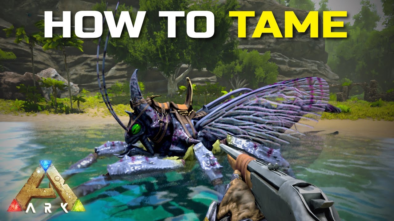 How To Tame Rhyniognatha : ARK Ultimate Mobile Edition Tamil