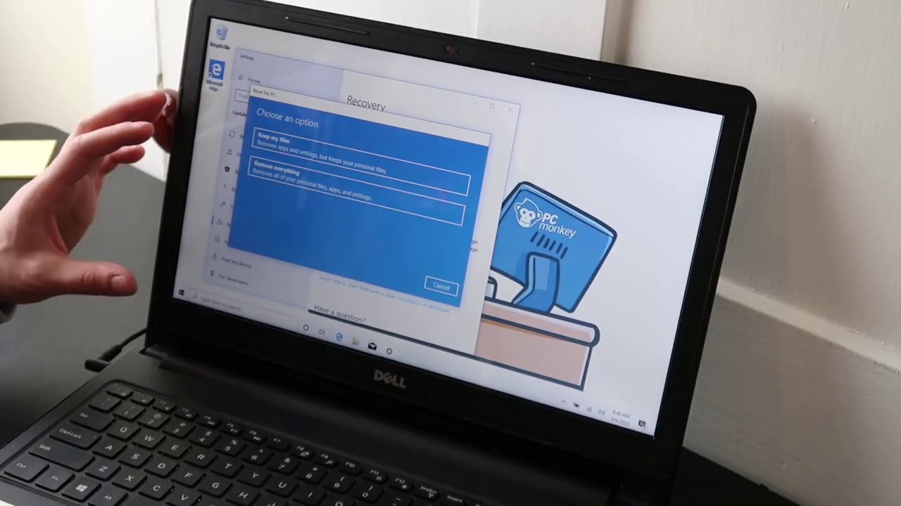 How To Factory Reset Dell Computer / Restore to Factory Settings