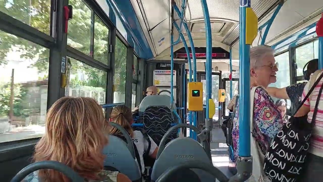 Volvo 7700 #MFW-525 - BKV Budapest [Przejazd, 95] ♪ ZF ♪