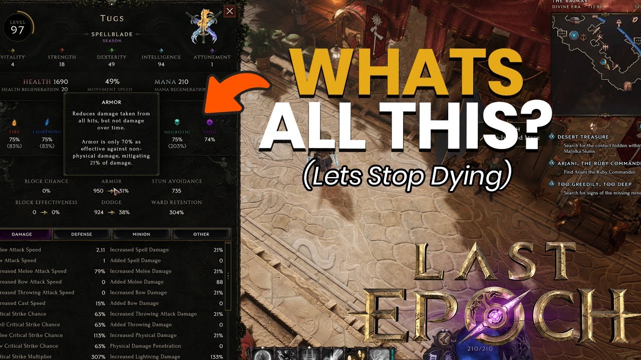 Last Epoch Guide: A Defense Guide So You Can Stop Dying In Last Epoch!