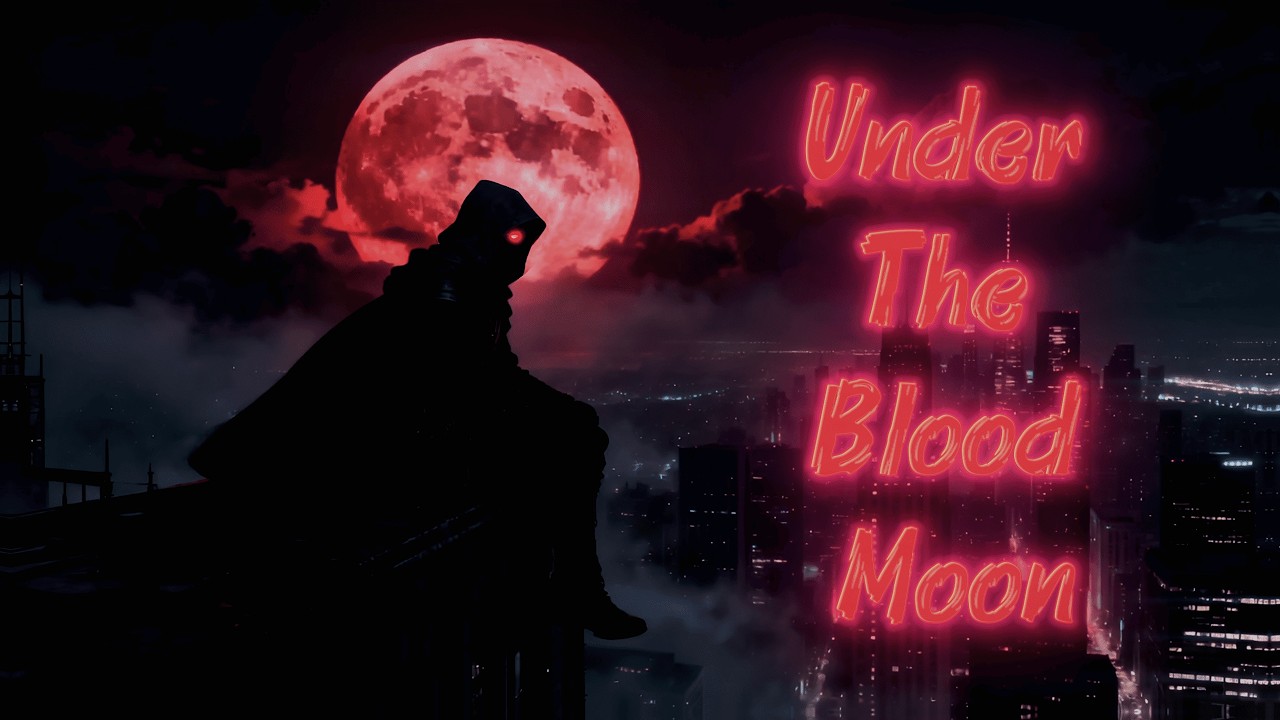 UNDER THE BLOOD MOON | [ MUSIC LYRIC VIDEO ] | Nizo light