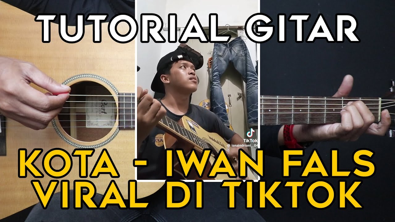 (TUTORIAL GITAR) KOTA - IWAN FALS | VERSI WALKING BASS
