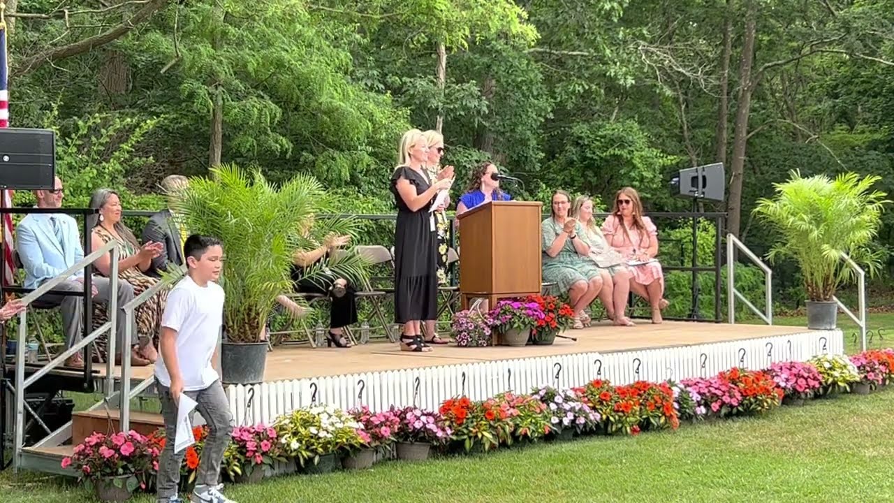 Moriches Elementary School Fifth Grade Moving-Up Ceremony 2023 - Part 2