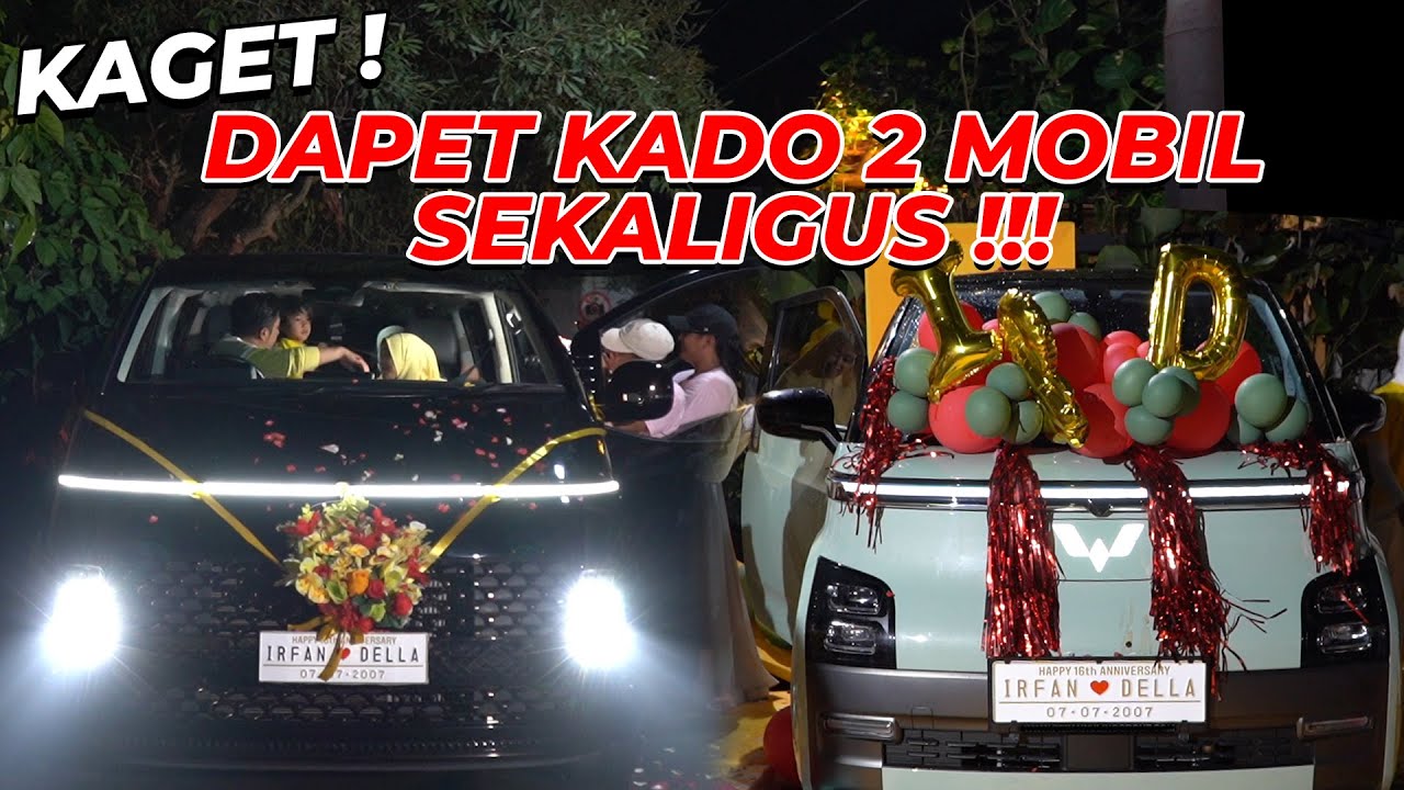 AYAH - BUNDA SAMA SAMA KASIH KEJUTAN MOBIL