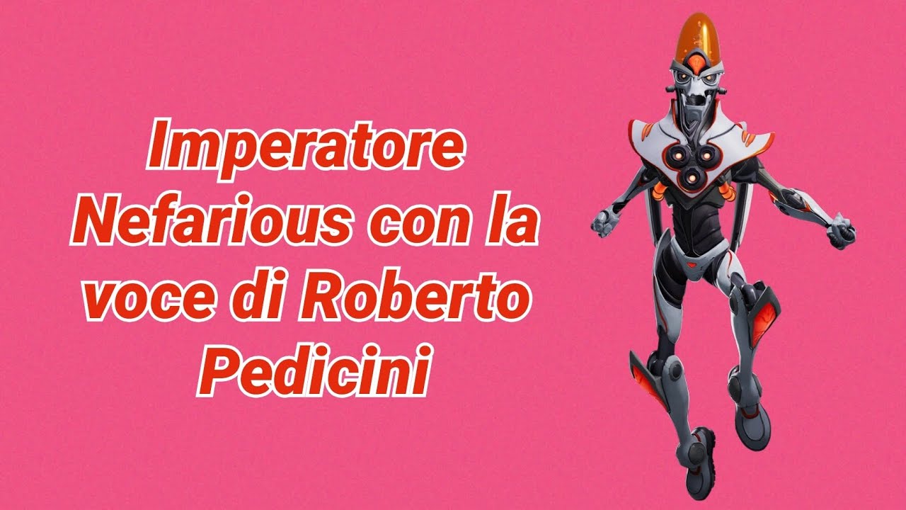 Imperatore Nefarious con la voce di Roberto Pedicini (A Bug's Life - Megaminimondo)