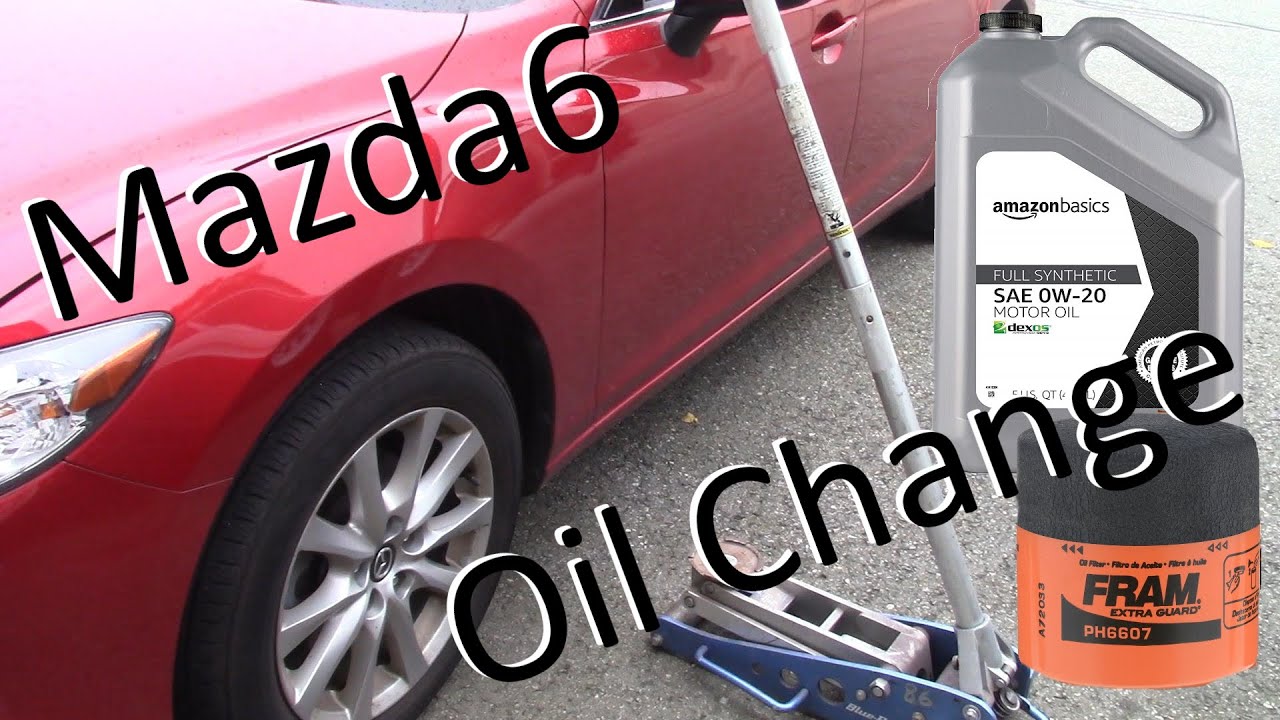 2015 Mazda 6 Oil Change | Roundtail Restoration - For Your Other Car