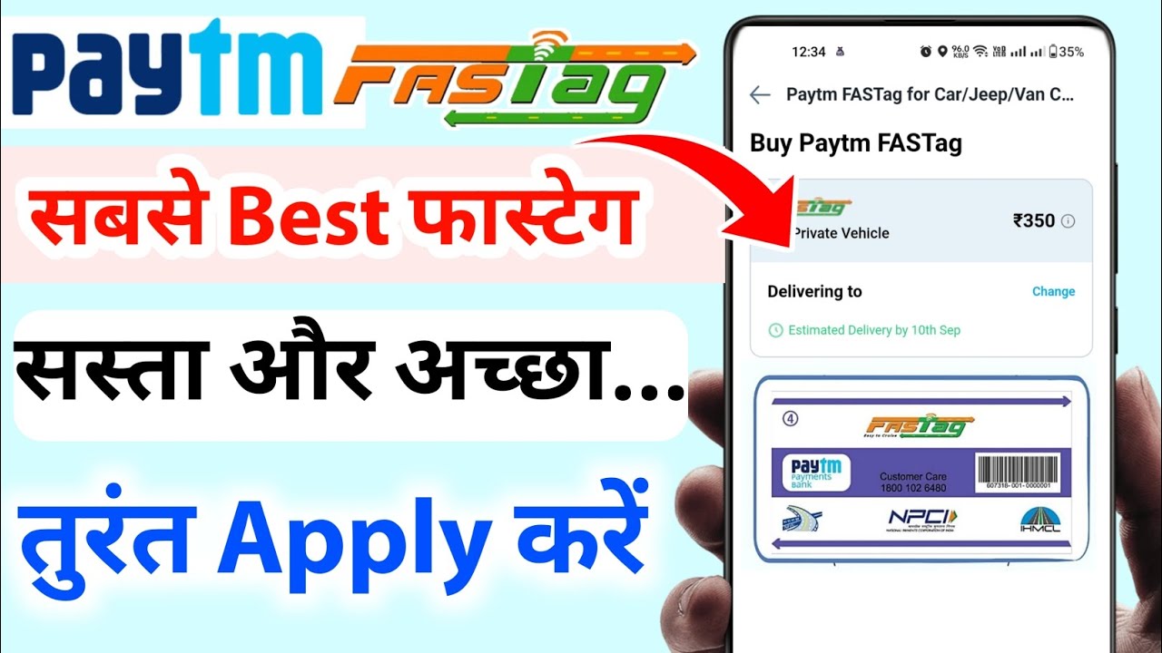 How to make Paytm Fastag | Make Fastag in just 5 minutes | Apply Paytm Fastag