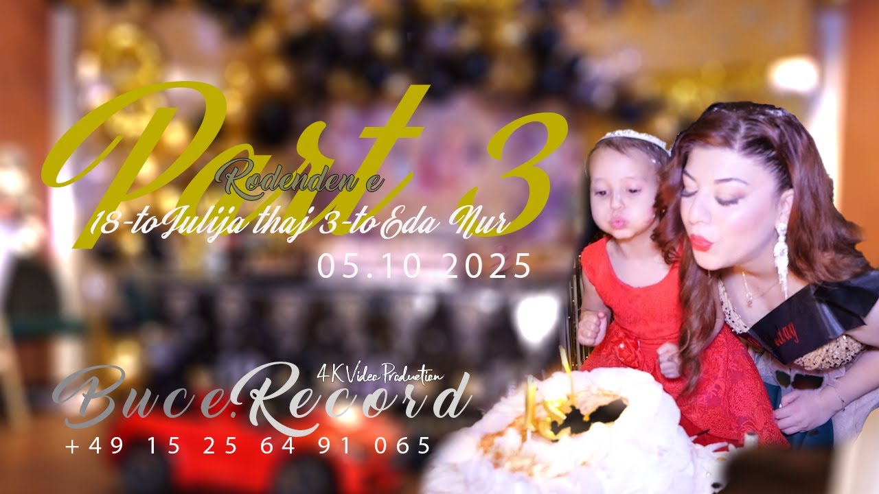 18-to rodzendan e Julijake Thaj 3-to bersh e  Eda nur Ork , Bilijanti Wuppetal Part 3 05 10 2025