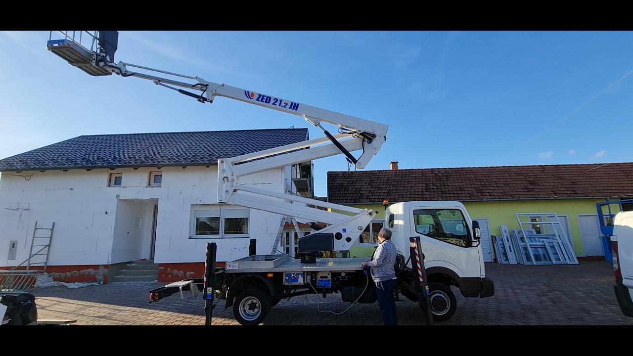 Nissan Cabstar*CTE ZED 21.2 JH*2016G*Auto košara*Kran*Joystick*