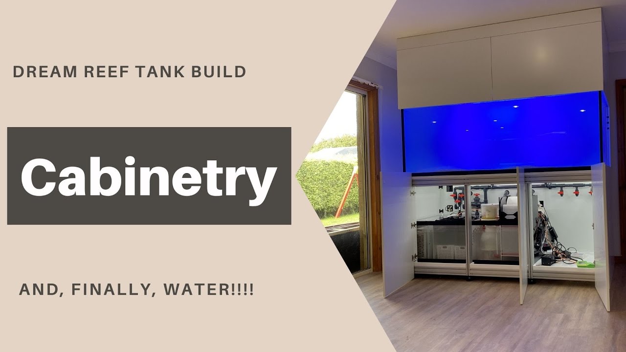 Dream Reef Tank - Cabinetry and WATER!