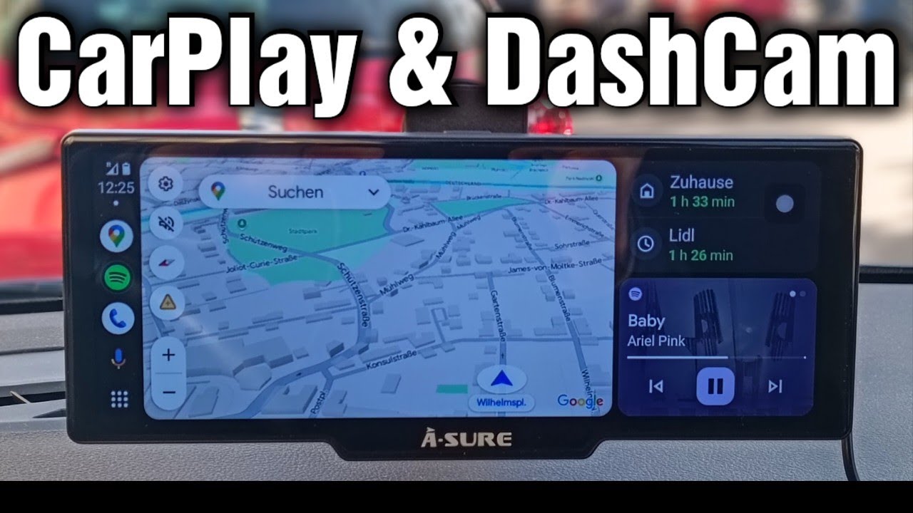 Carplay & Android Auto günstig nachrüsten (Inklusive DashCam)