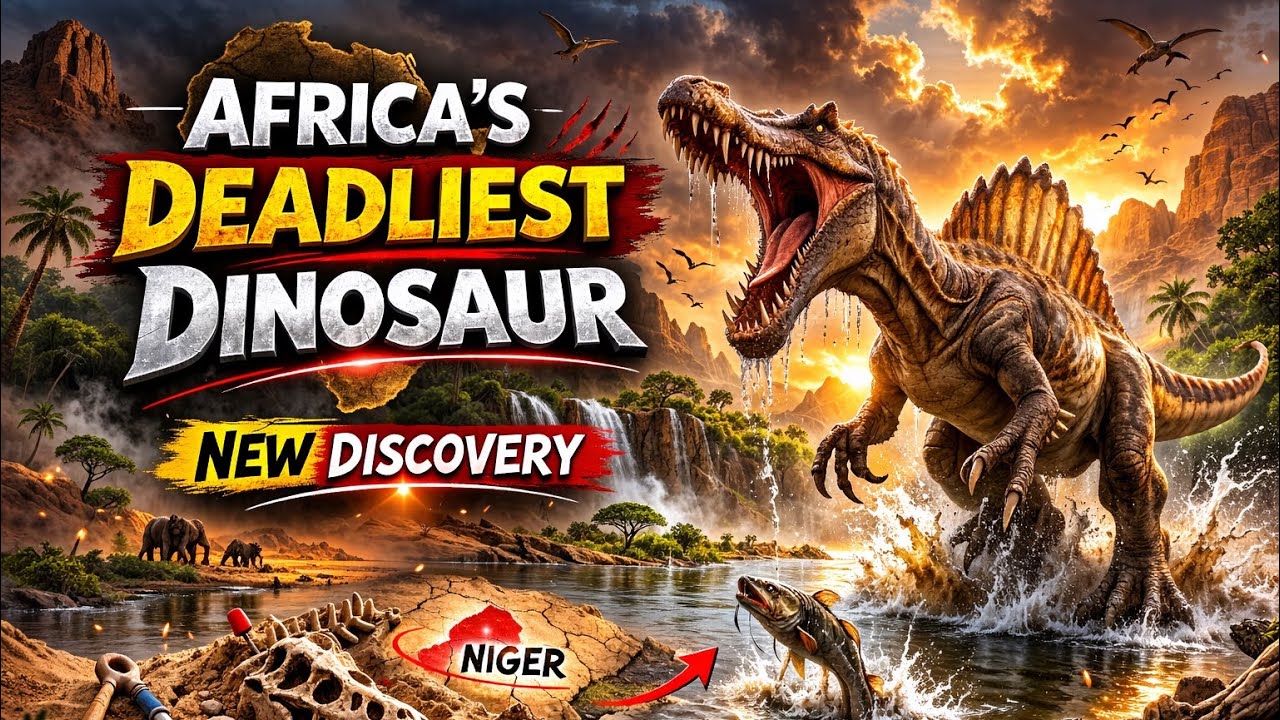 Africa’s Deadliest Dinosaur: The Spinosaurus That Rewrote History🤯