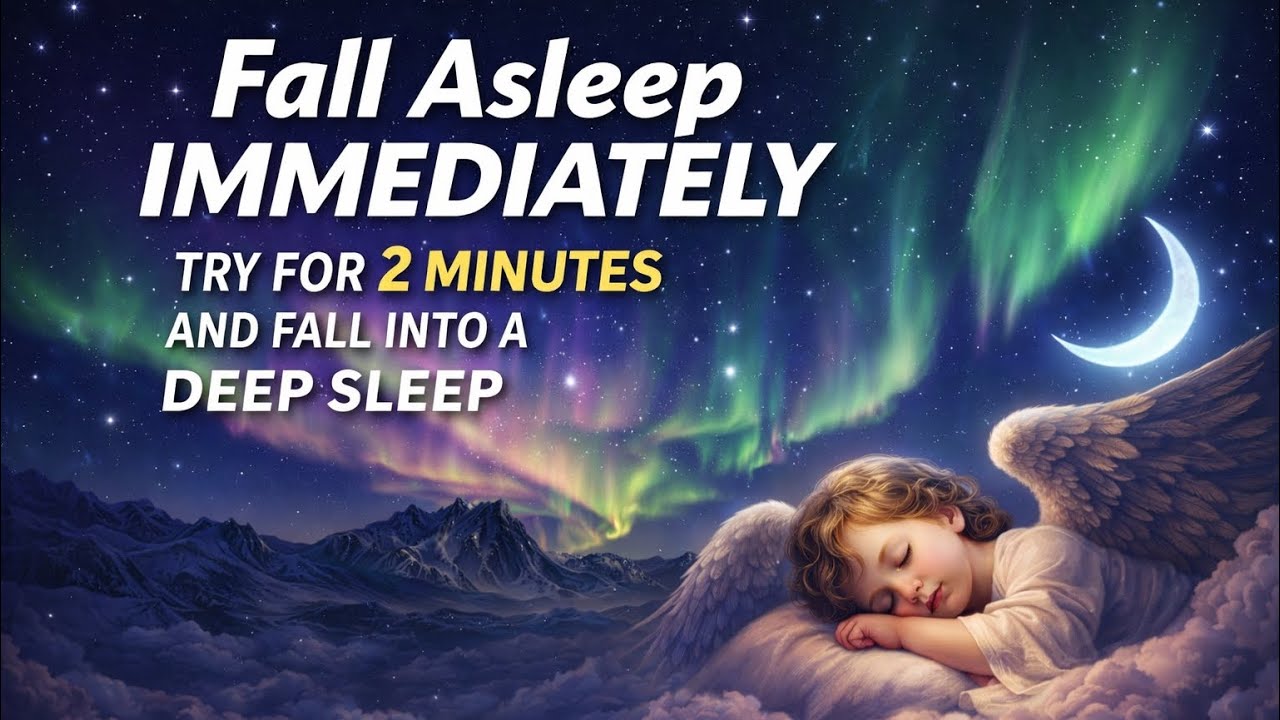 Fall Asleep in Under 3 Minutes 🌙 Melatonin Rush | Deep Sleep Meditation (LIVE)
