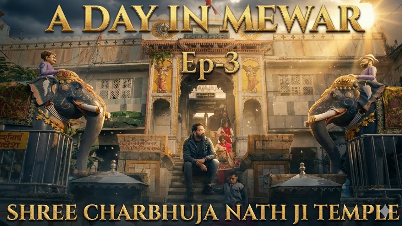 EP.-3 I Tried Finding MEWAR’s Most Blessed Temple! #CharbhujaNathJi #vlog 
