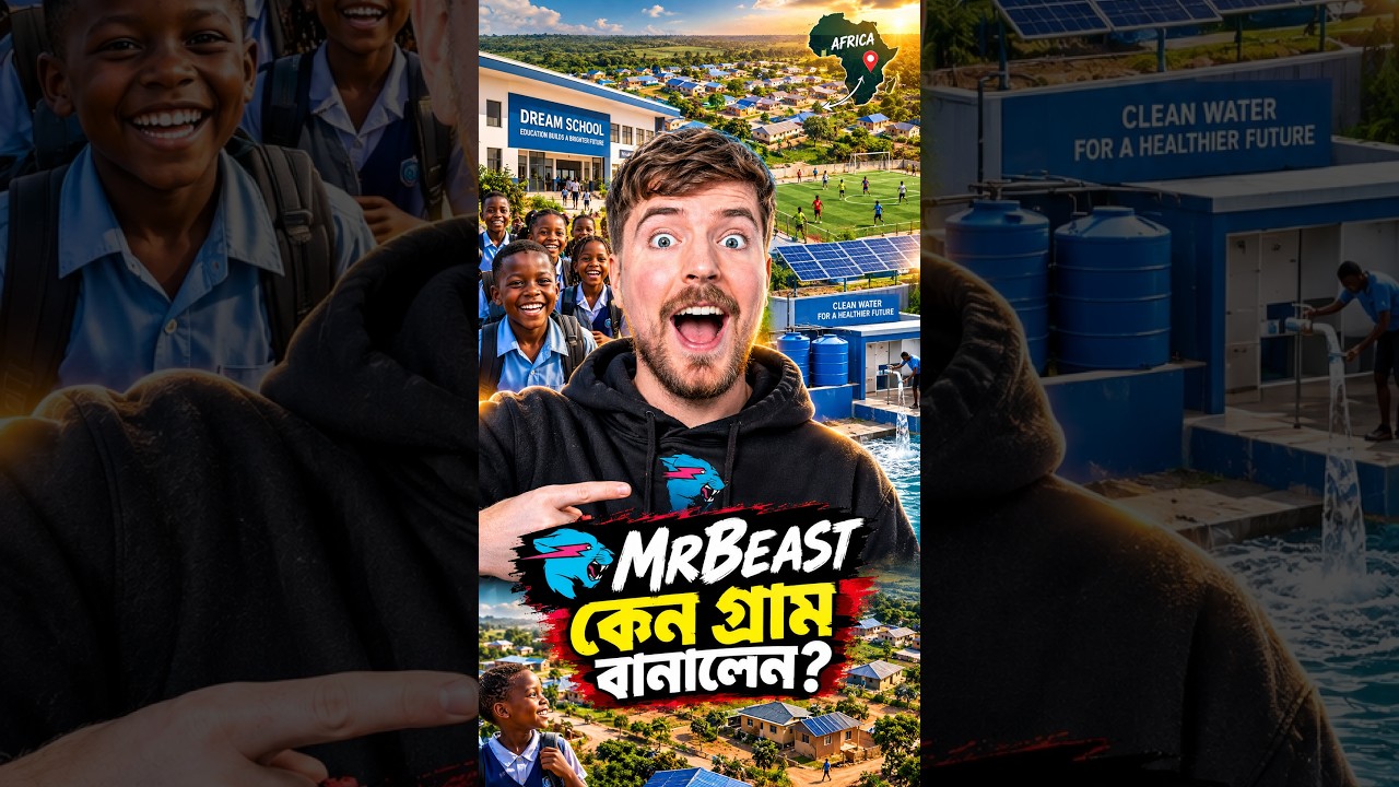 MrBeast কেন গ্রাম বানালেন? #ytshorts