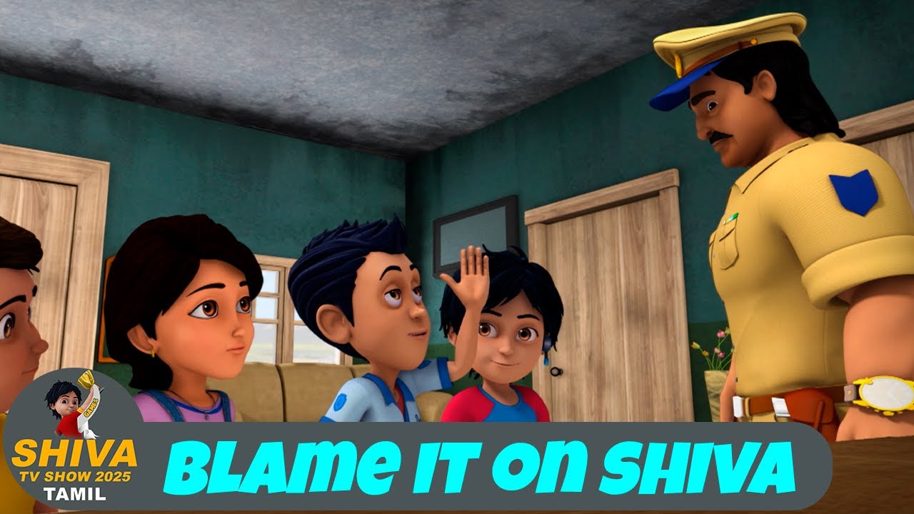 Blame It On Shiva | Shiva Tamil Ep 185 | சிவா கார்ட்டூன் கதை எபி 185 | Shiva TV Show 2025 Tamil