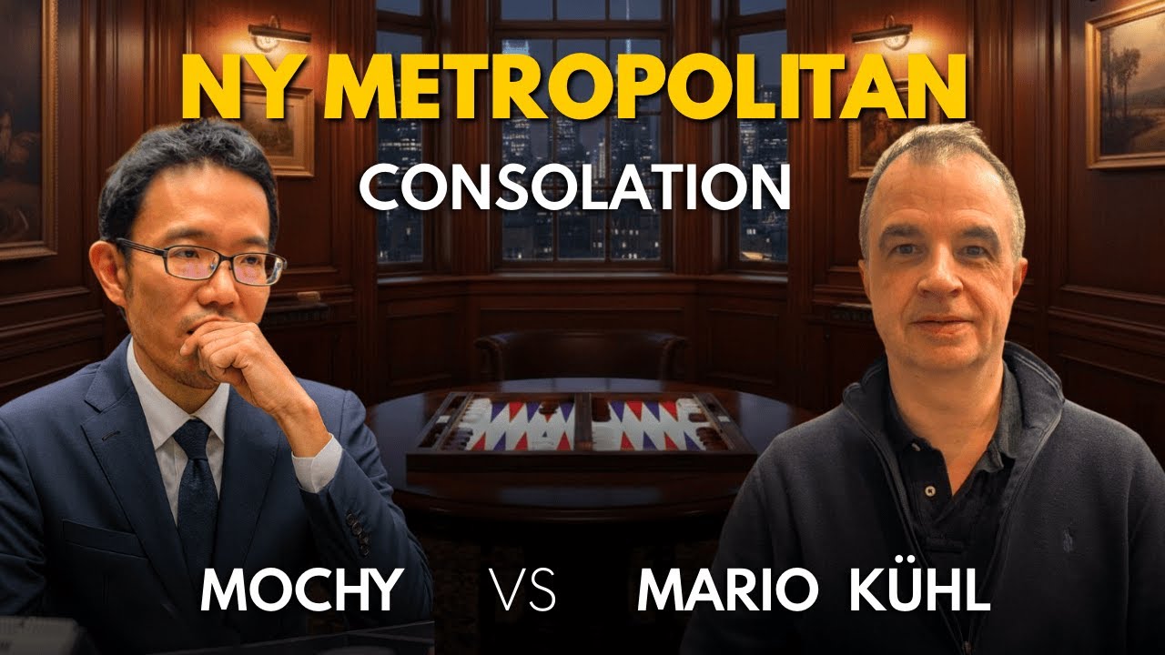 NY Metropolitan Backgammon Championship ▸ Mochy 🇯🇵 vs 🇩🇪 Mario Kühl