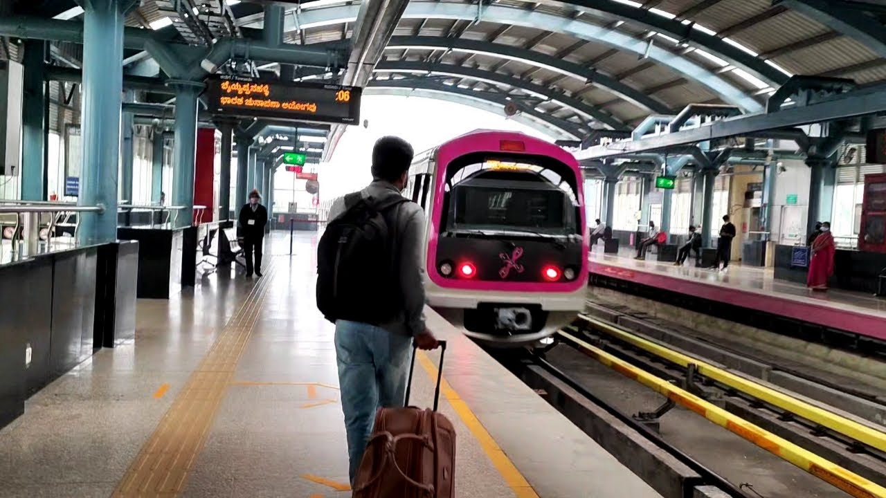From Majestic to Indiranagar Metro Journey  /ಮೆಜೆಸ್ಟಿಕ್‌ನಿಂದ ಇಂದಿರಾನಗರದವರೆಗೆ ಮೆಟ್ರೋ ಪ್ರಯಾಣ