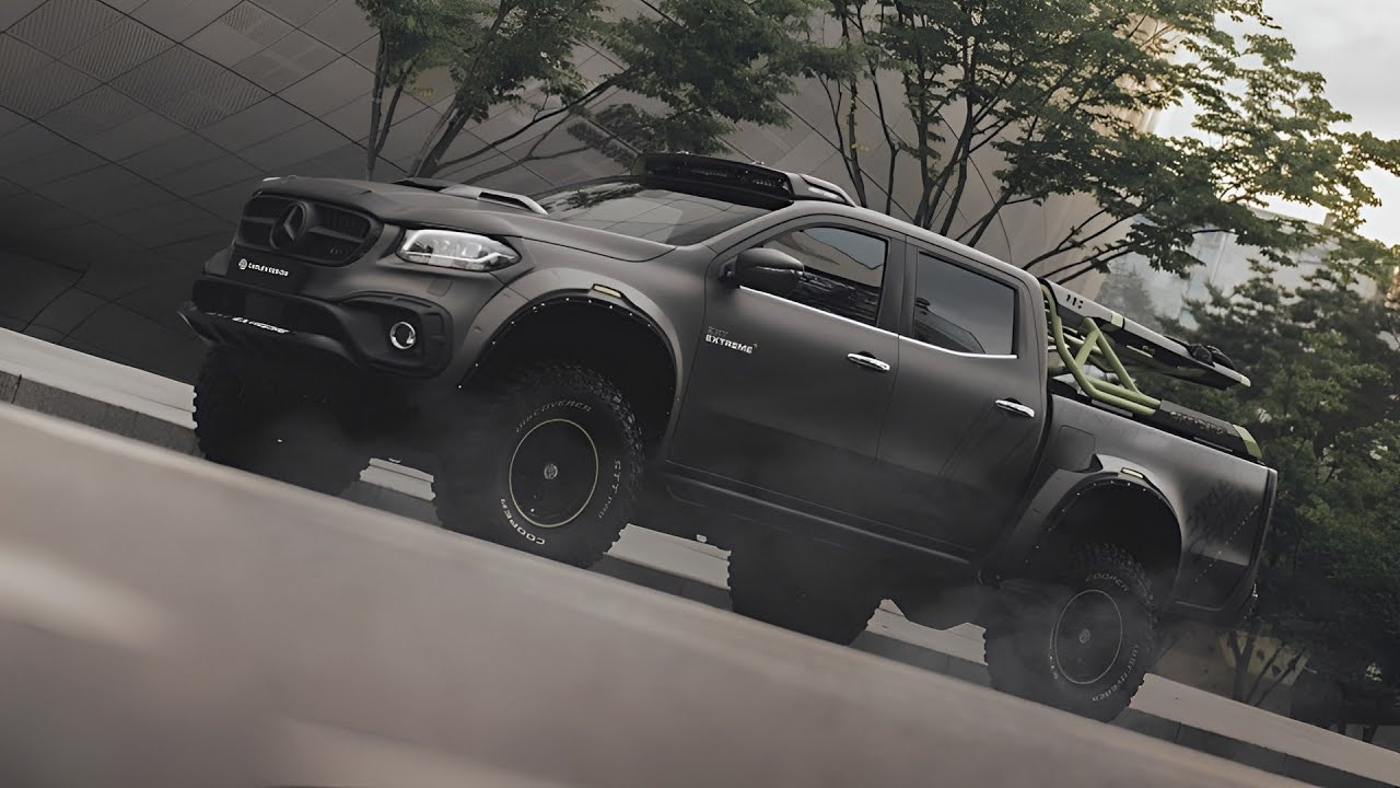 Mercedes X-Class Exy Extreme+ Grey & Lime Version
