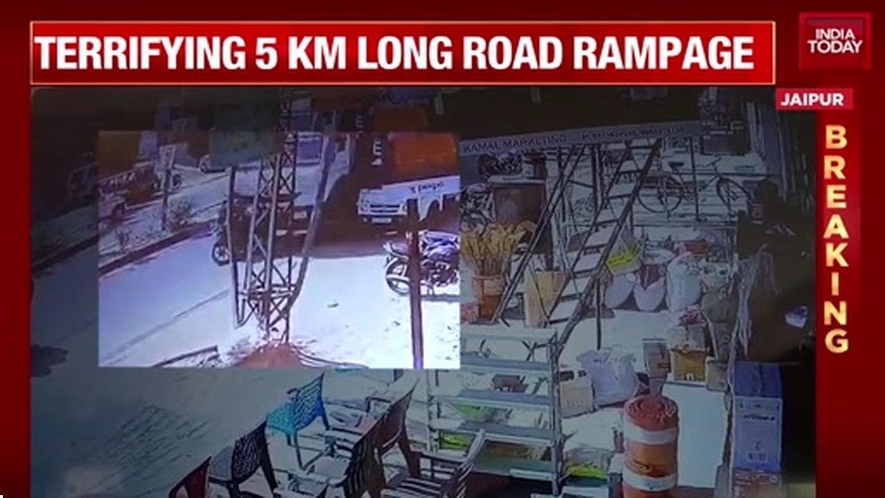 Jaipur Horror: Drunk Dumper Driver's 5-Km Rampage Leaves Trail of Death