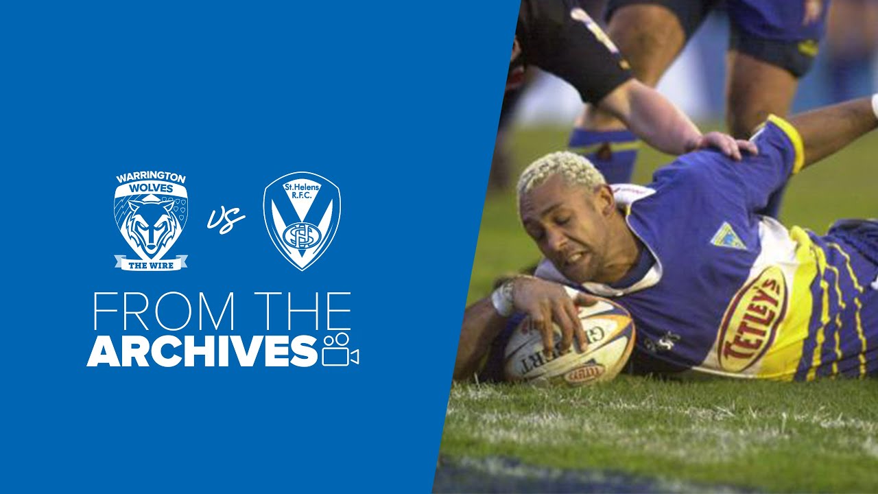 From the archives: Warrington v St Helens, 20/04/2001